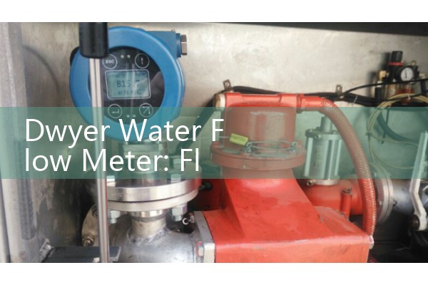 Dwyer Water Flow Meter: Flanged Series Utility Distributing Pipe Main Sensors